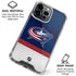 NHL Columbus Blue Jackets Alternate Jersey iPhone 16 Pro Clear Case